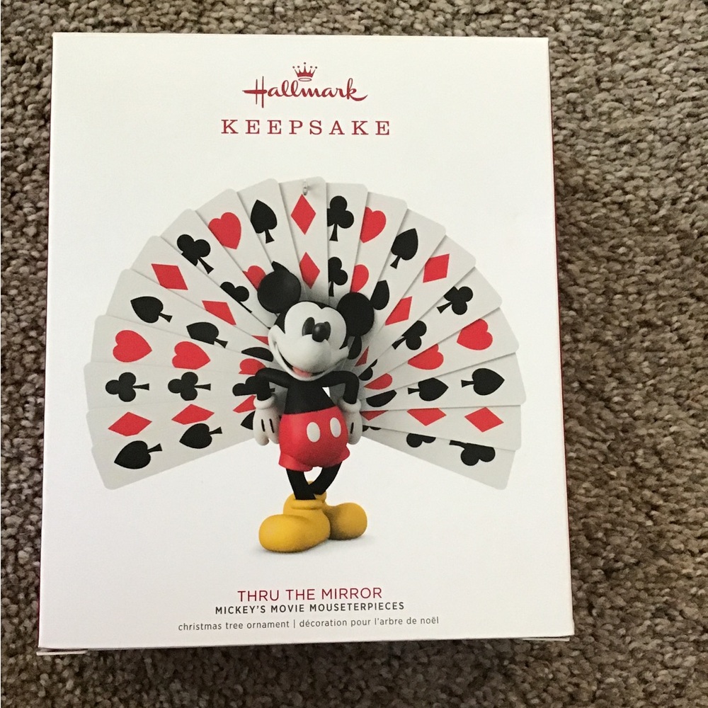 Hallmark Keepsake Thru the Mirror Mickey Christmas Ornament